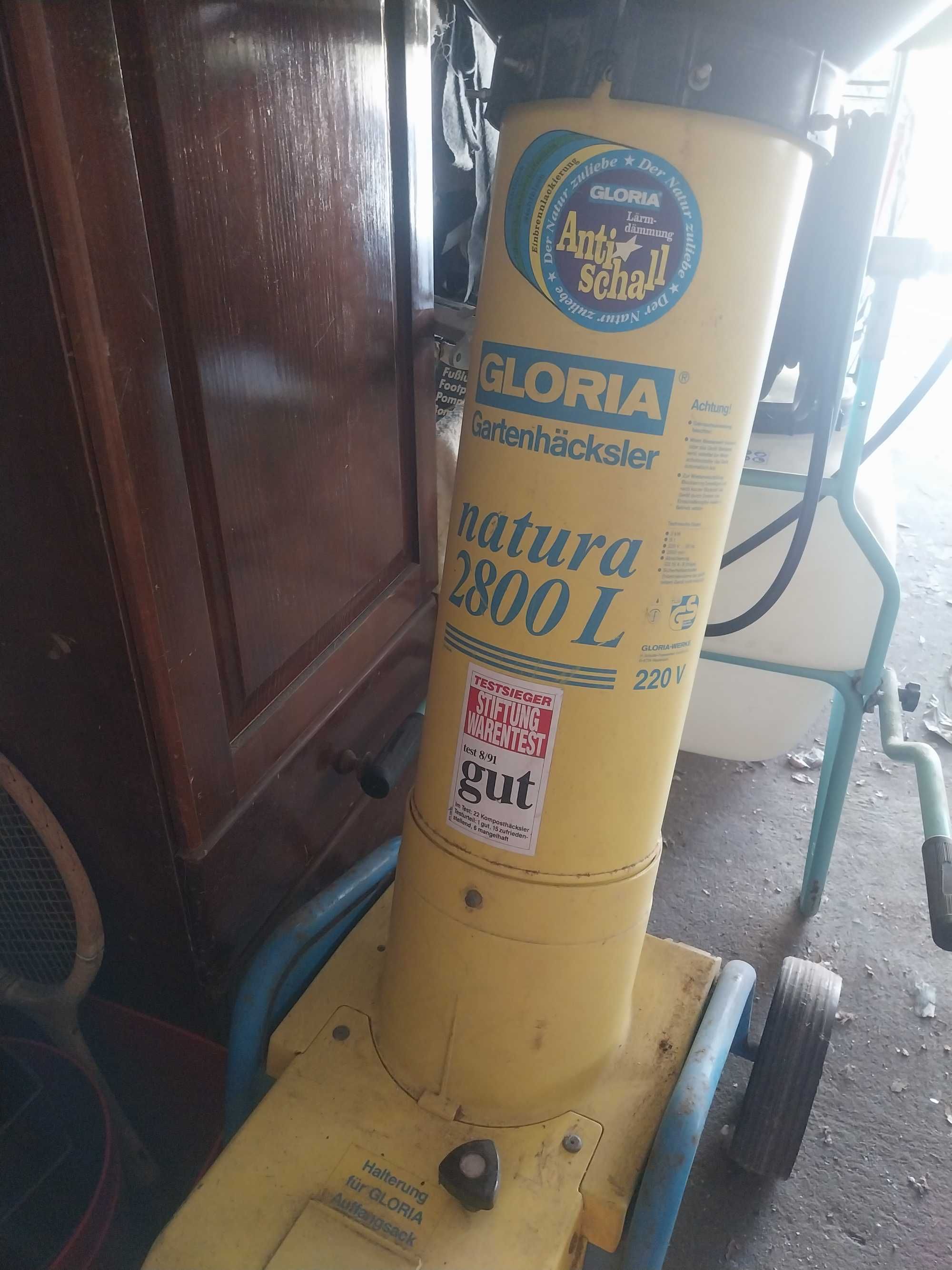 Triturador de ramos Glória