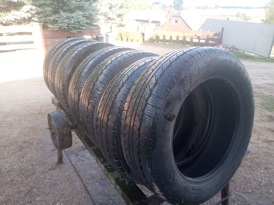 Opony zimowe Nankang Snow SL-6 215/60/17c 8mm jak nowe dostawczy bus