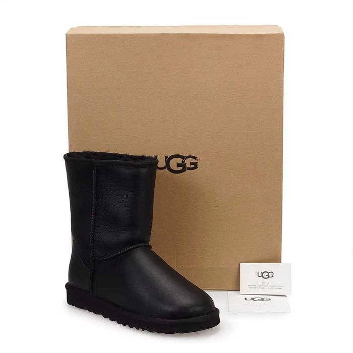 Натуральні шкіряні уггі (UGG Mens Classic Short Leather )