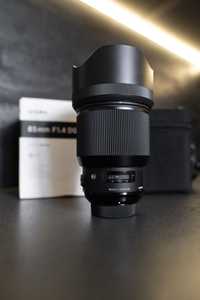 Sigma 85 mm, f/1.4 ART for Nikon - новый!