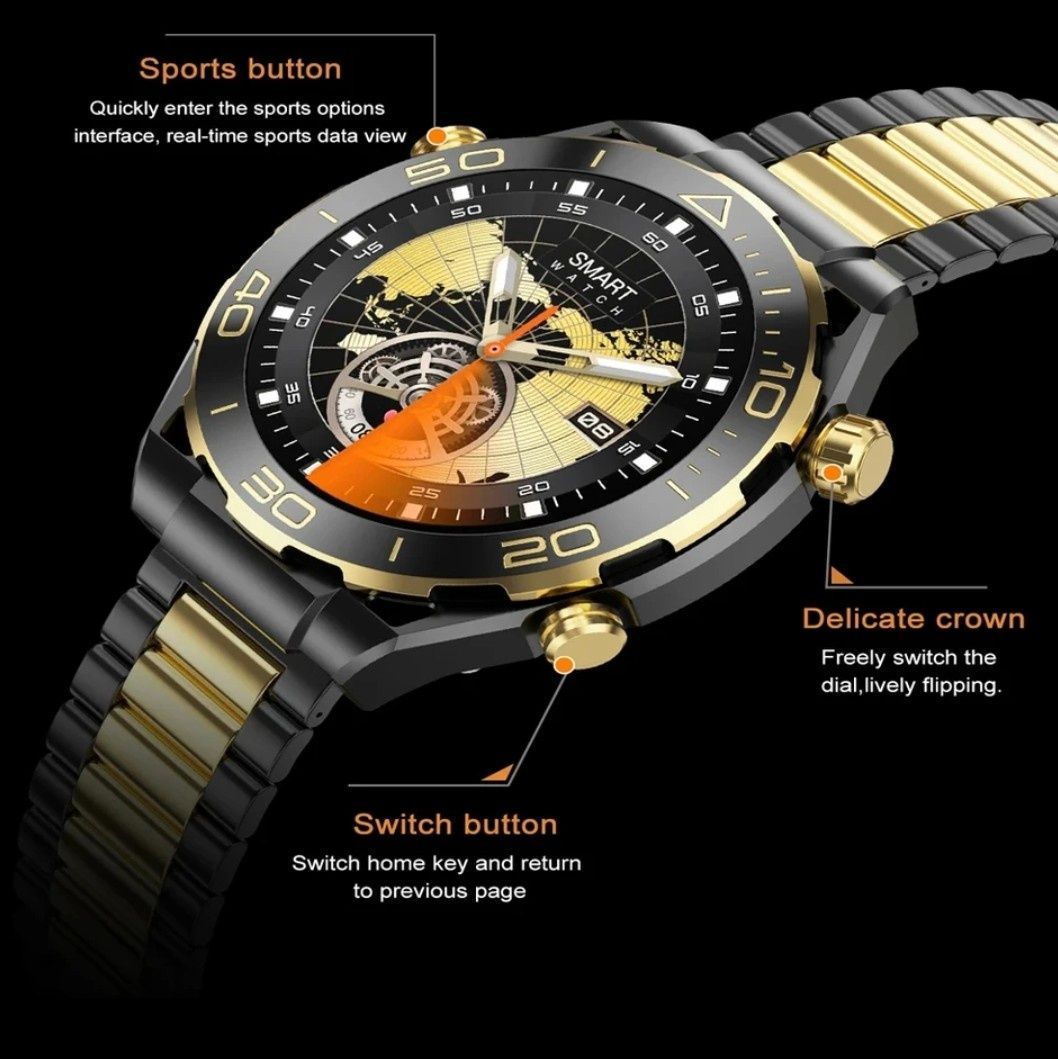 Nowy Smartwatch z Funkcją Dzwonienia Możliwa Obsługa Gestami