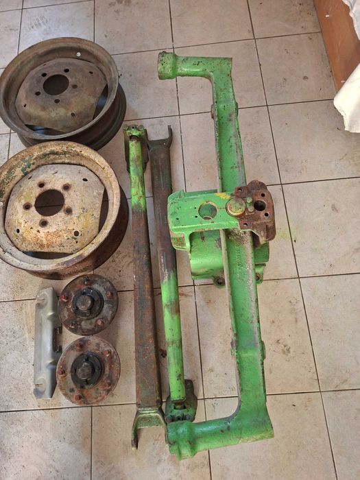 Przednia oś ursus c328 komplet