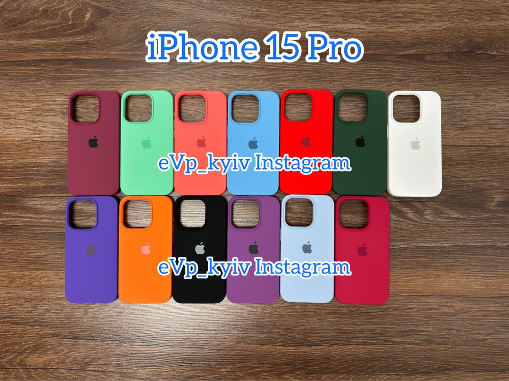 Чохол iPhone 15 Pro Full Silicone Case чехол айфон Apple 15 Про