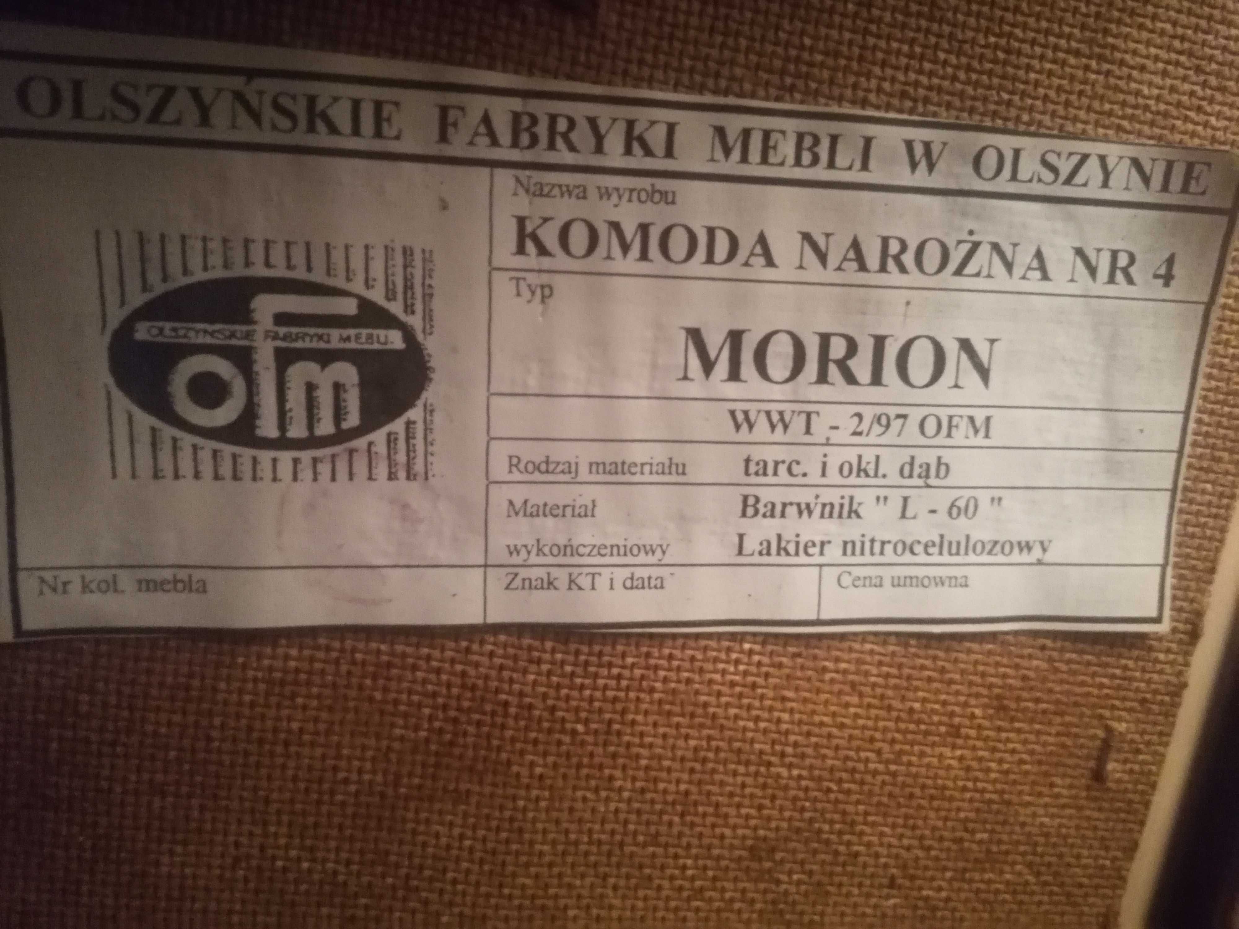 Wytworna Witryna narożna "MORION" do salonu oraz gratis