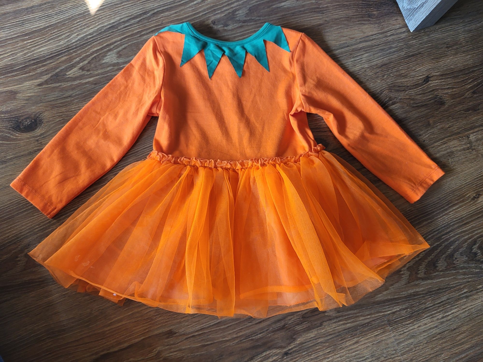 Sukienka dynia halloween h&m 74 80 dzień dynii żłobek
