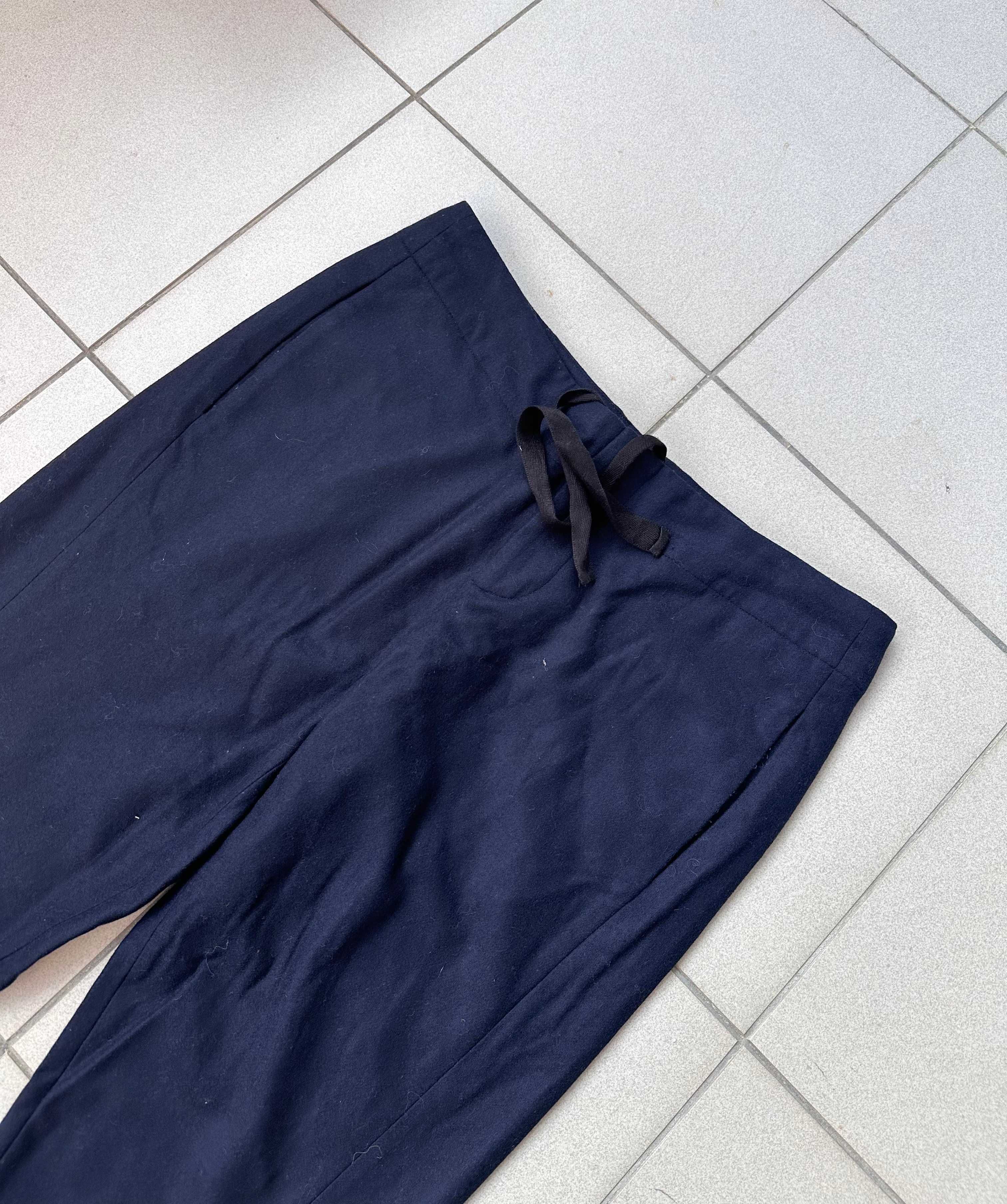 Spodnie wełniane Marni damskie eleganckie biurowe r. L