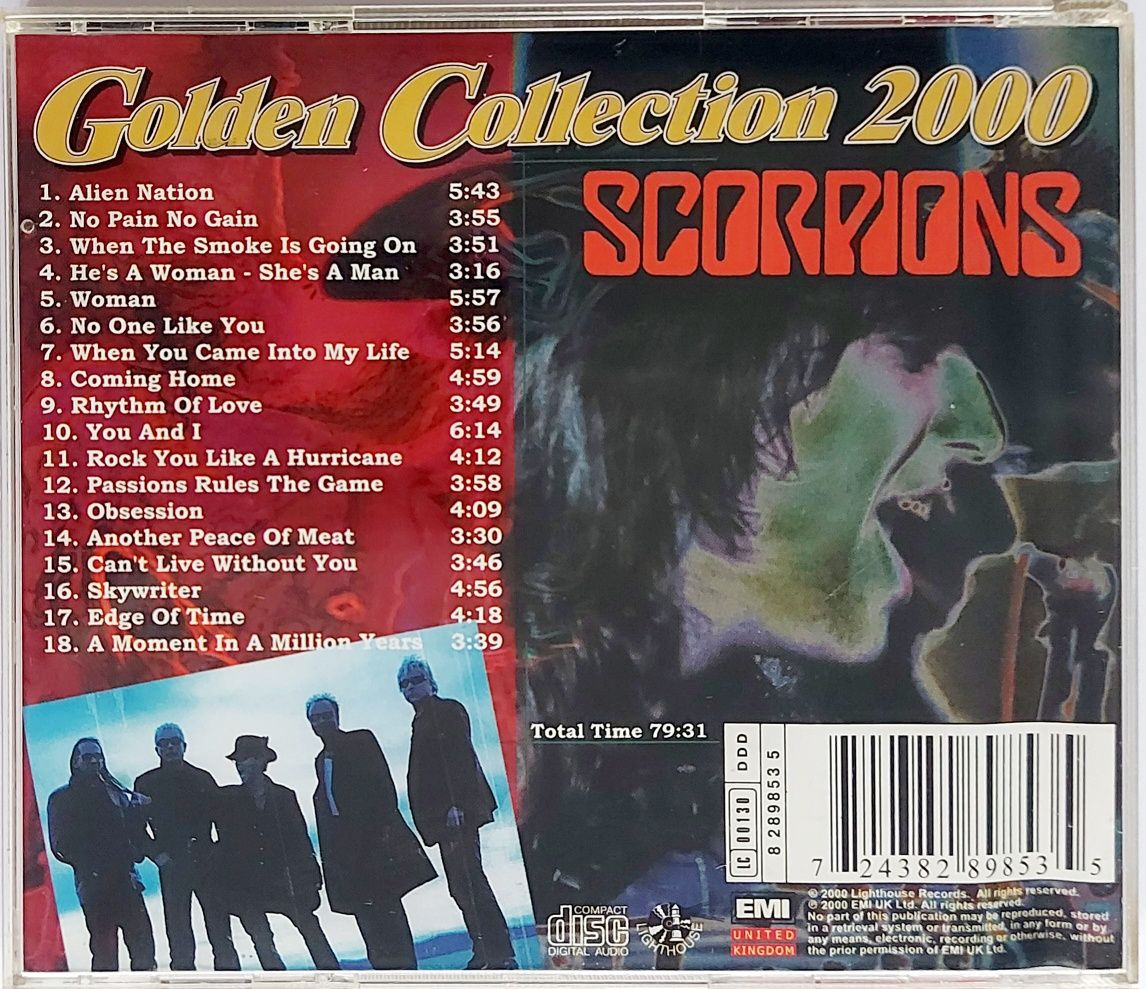 Scorpions Golden Collection 2000