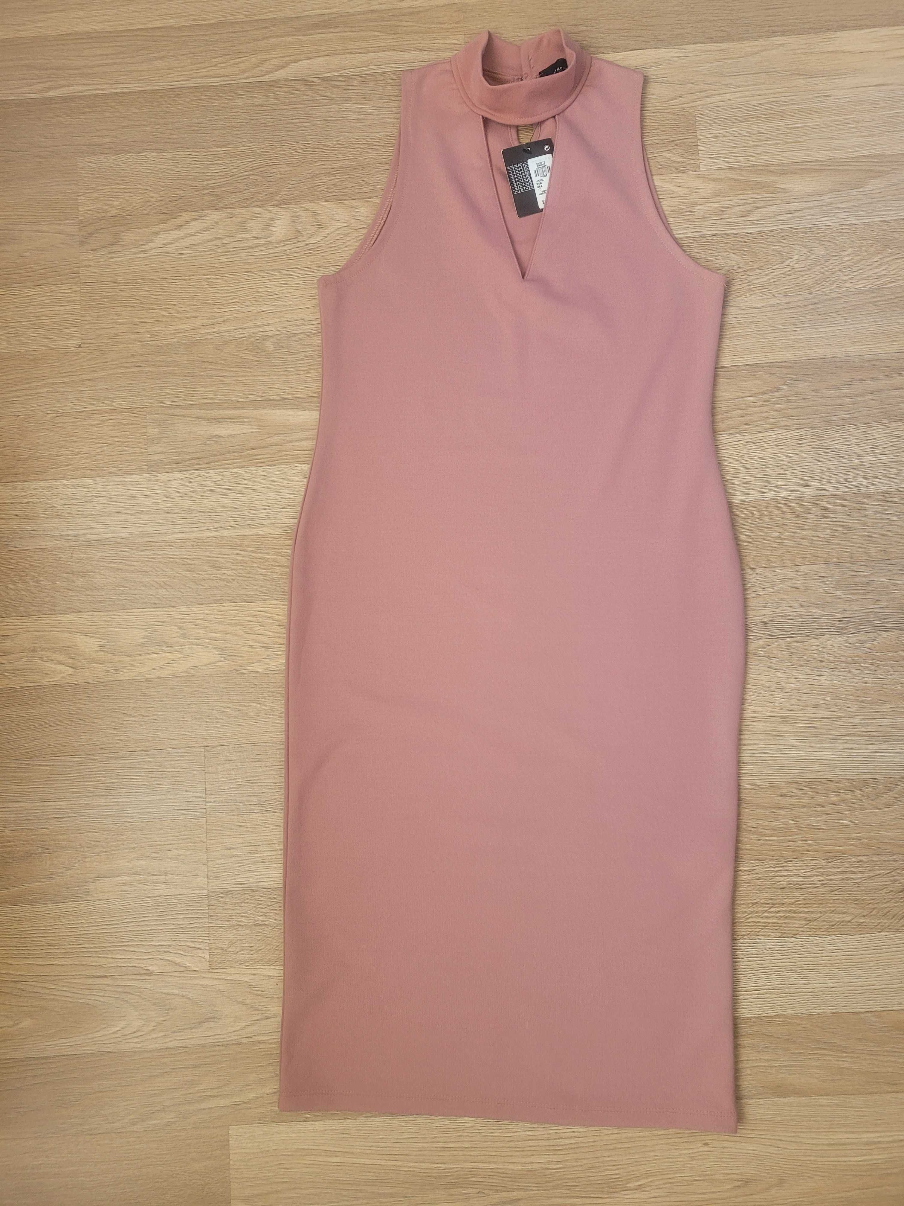 Продам женское платье, Atmosphere, р.S, пудровый розовый цвет, новое