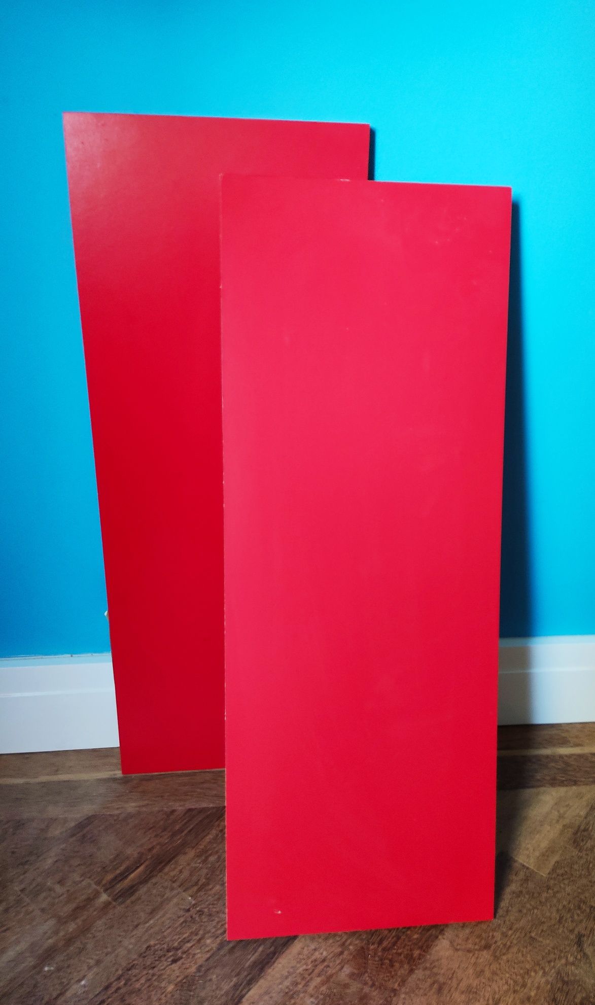 Prateleira vermelha IKEA 75 x 28 x 1,5cms