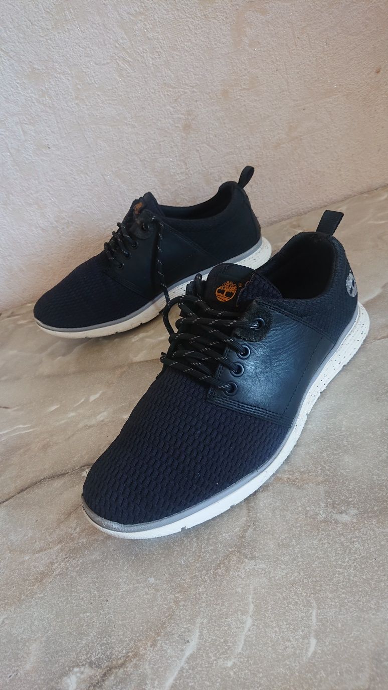 Мужские чёрные оригинальные кроссовки timberland killington oxford