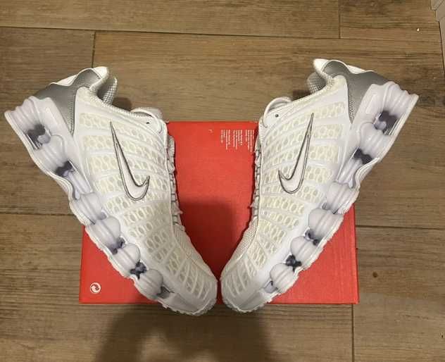 "Buty Trampki" Nike_Shox_TL_White_R.39