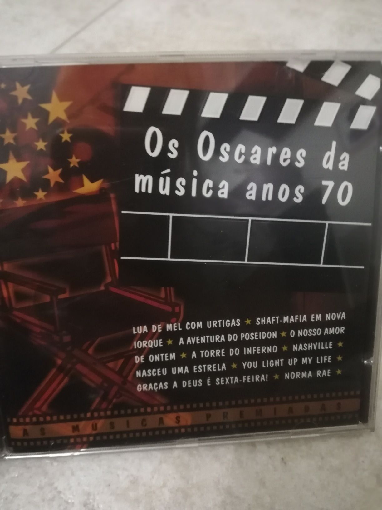 Coleção de 3 Cds Os Óscares da Música - anos 70, 80 e 90