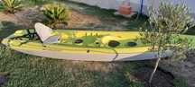 Kayak 3,60m, 2 coletes e carrinho