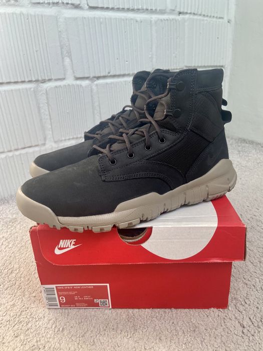 Тактичні черевики Nike Sfb 6 Leather Black 862507-002