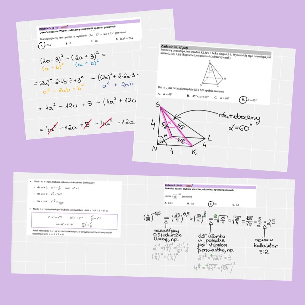 POPRAWA MATURY/KLASY z MATEMATYKI ze studentką matematyki