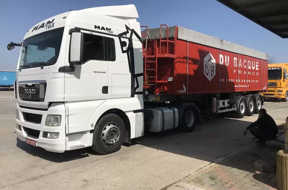 Напівпричіп самоскид STAS S339CX