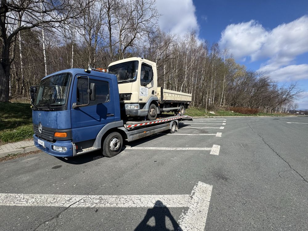 Pomoc drogowa, Transport Busow maszyn motocykli koparek traktorow