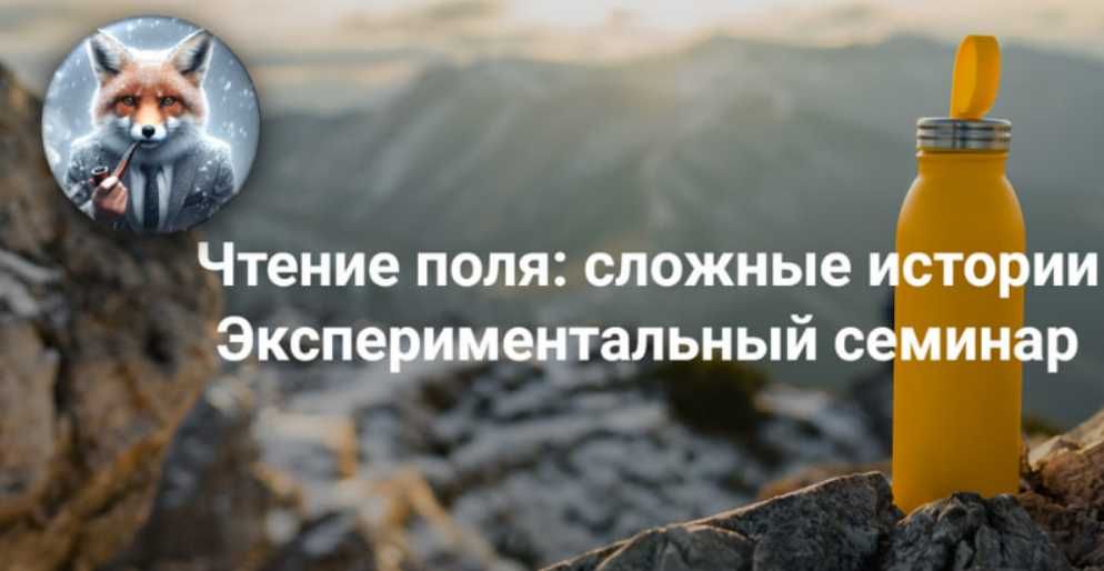 Елена Веселаго Чтение поля: сложные истории. Экспериментальный семинар