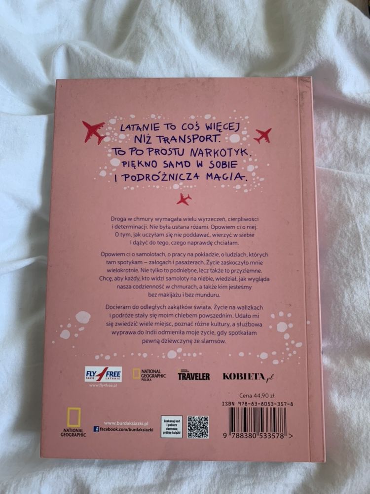 Życie stewardesy Olga kuczynska książka młodzieżowa podróże national g