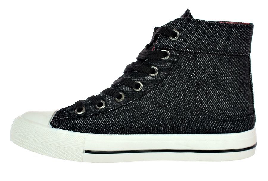 Trampki Damskie Wysokie Buty Sportowe 6141 Rozmiar: 39