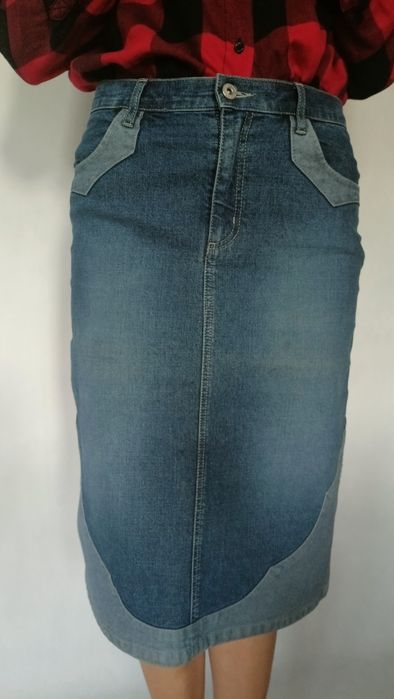 Spódnica róż M jeans