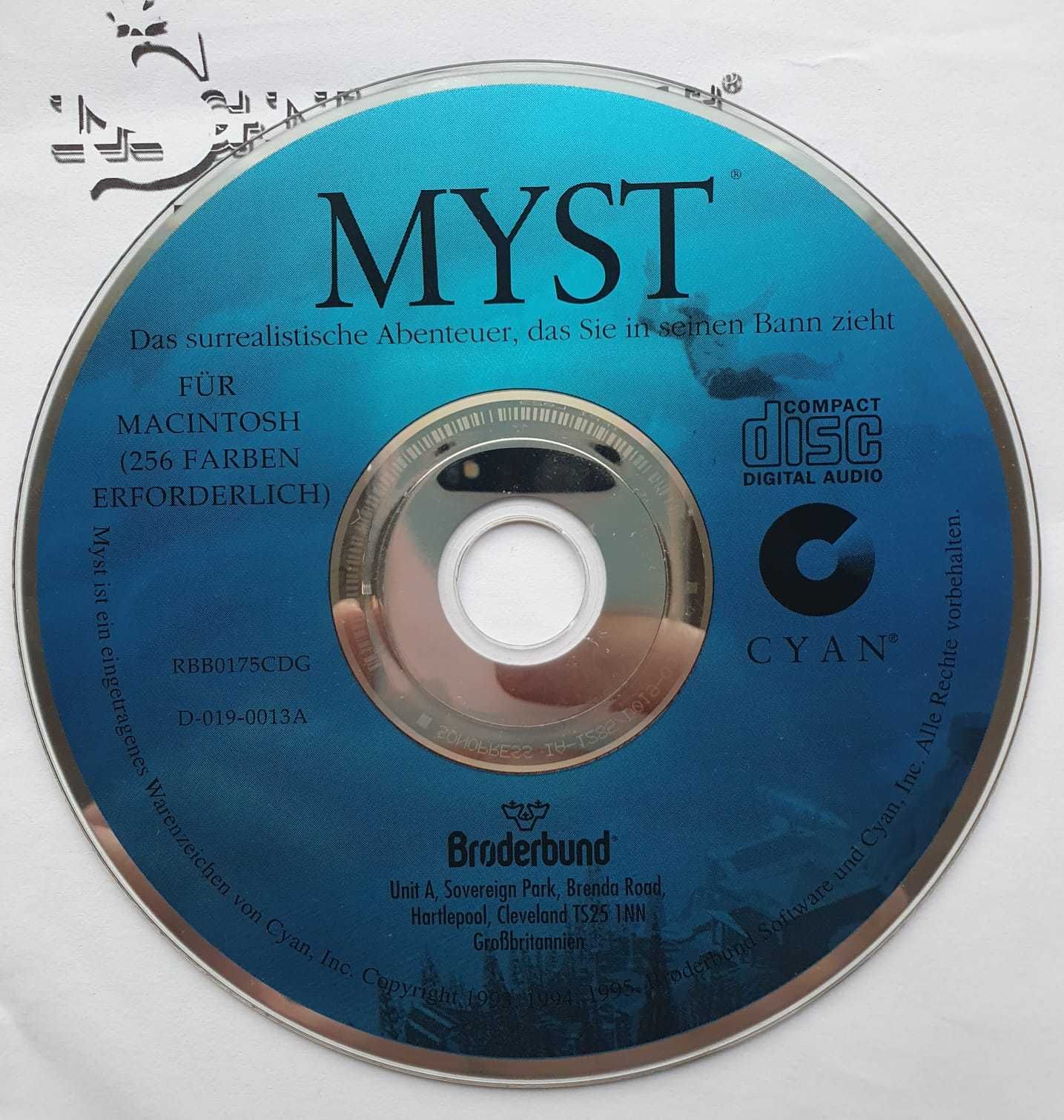 Myst Apple Macintosh prezent NIETESTOWANY