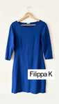 Filippa K. sukienka granatowa wiskoza 36