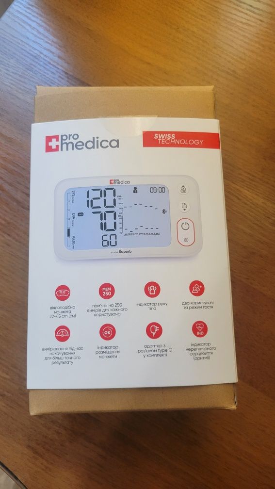 Тонометр ProMedica Superb