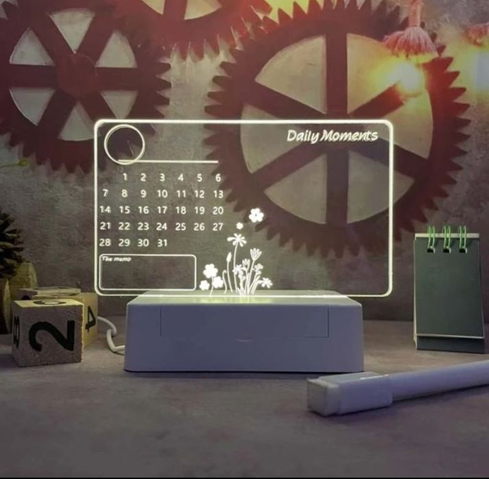 Календар, світильник, нічник, блокнот, записник, не датований планер