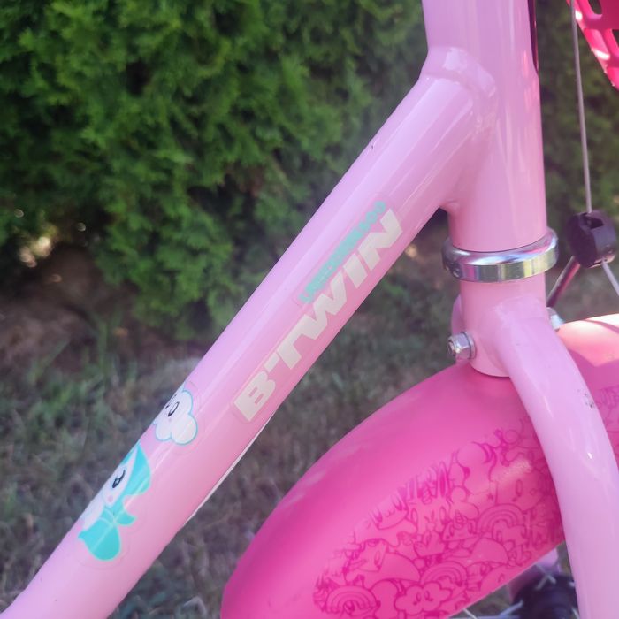 Rower dla dziewczynki Btwin, koła 14 cali