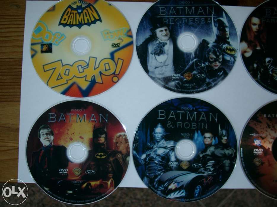 Batman 8 Filmes Dvd