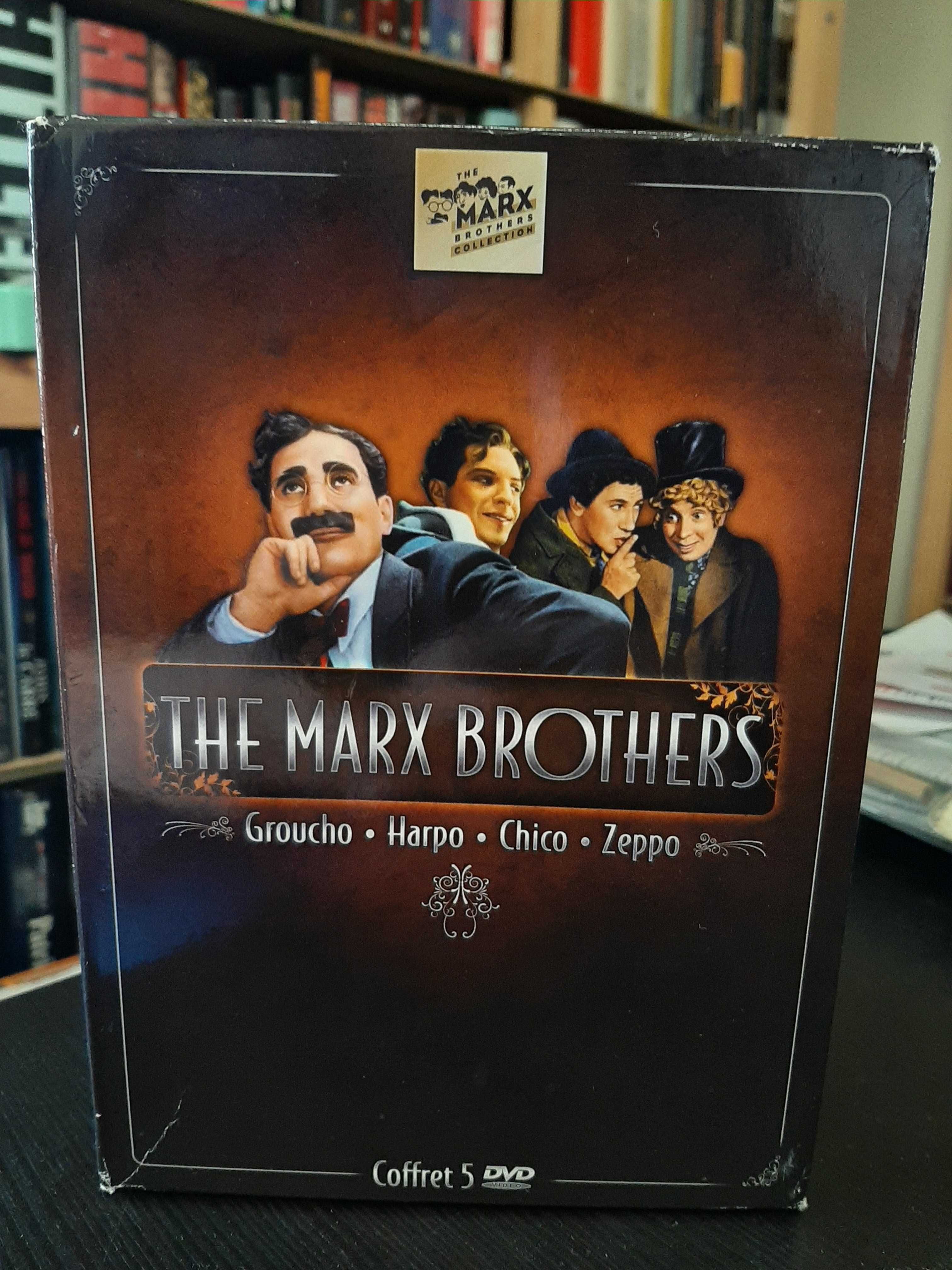 The Marx Brothers – 5 Filmes : Duck Soup, Animal Crackers, Monkey...