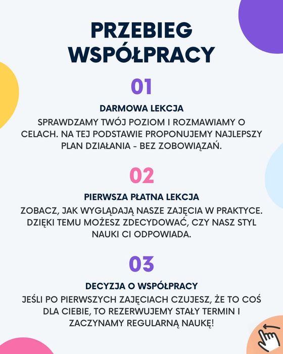 Zajęcia / korepetycje z języka angielskiego online. Fv.