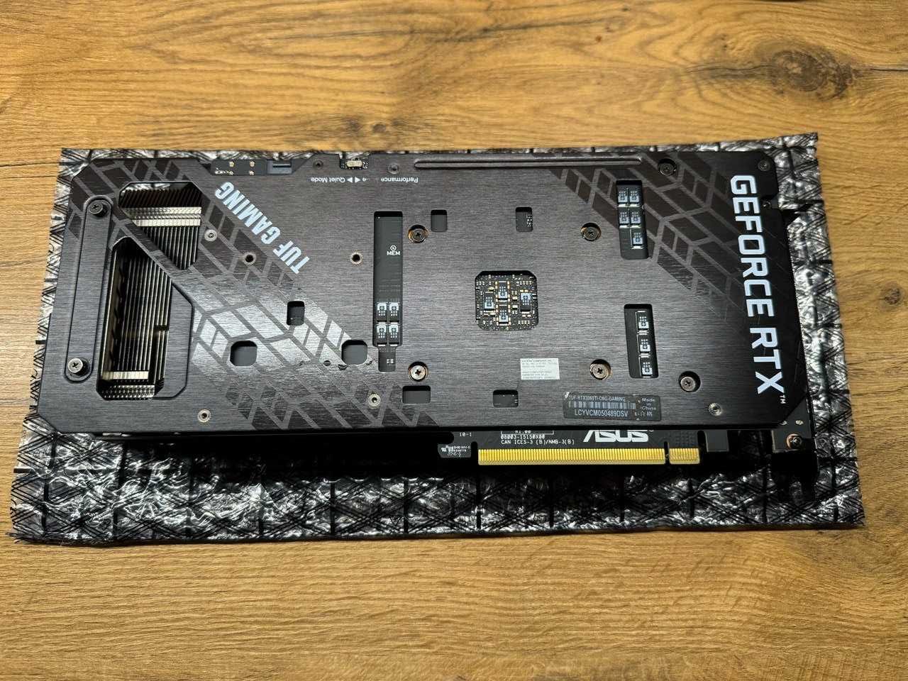Karta graficzna ASUS RTX 3060 Ti TUF Gaming OC 8GB (stan idealny)