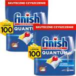 Kapsułki do zmywarki Finish Powerball Quantum. Lemon. 100 sztuk.
