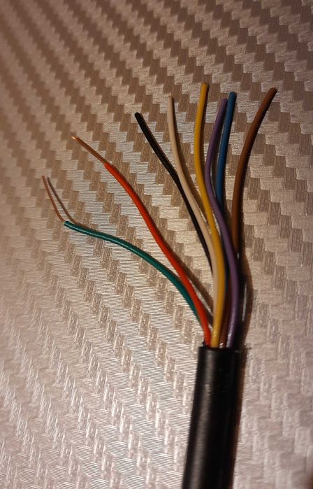 Kabel, przewód domofonowy ziemny żelowany XSTDYz8 SATEC, 8x0.5mm2