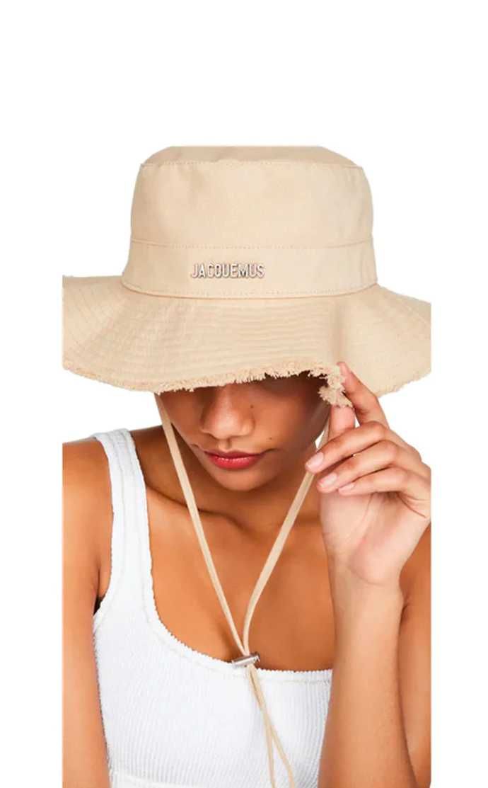 Панама Jacquemus Le Bob Artichaut Beige