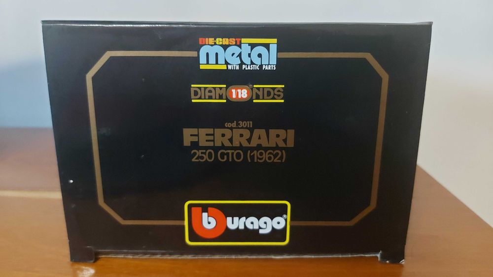 Bburago Diamonds 1/18 Ferrari 250 GTO (1962) cod. 3011