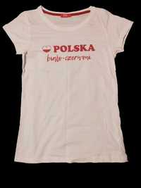 Koszulka kibica "Polska biało -czerwoni"