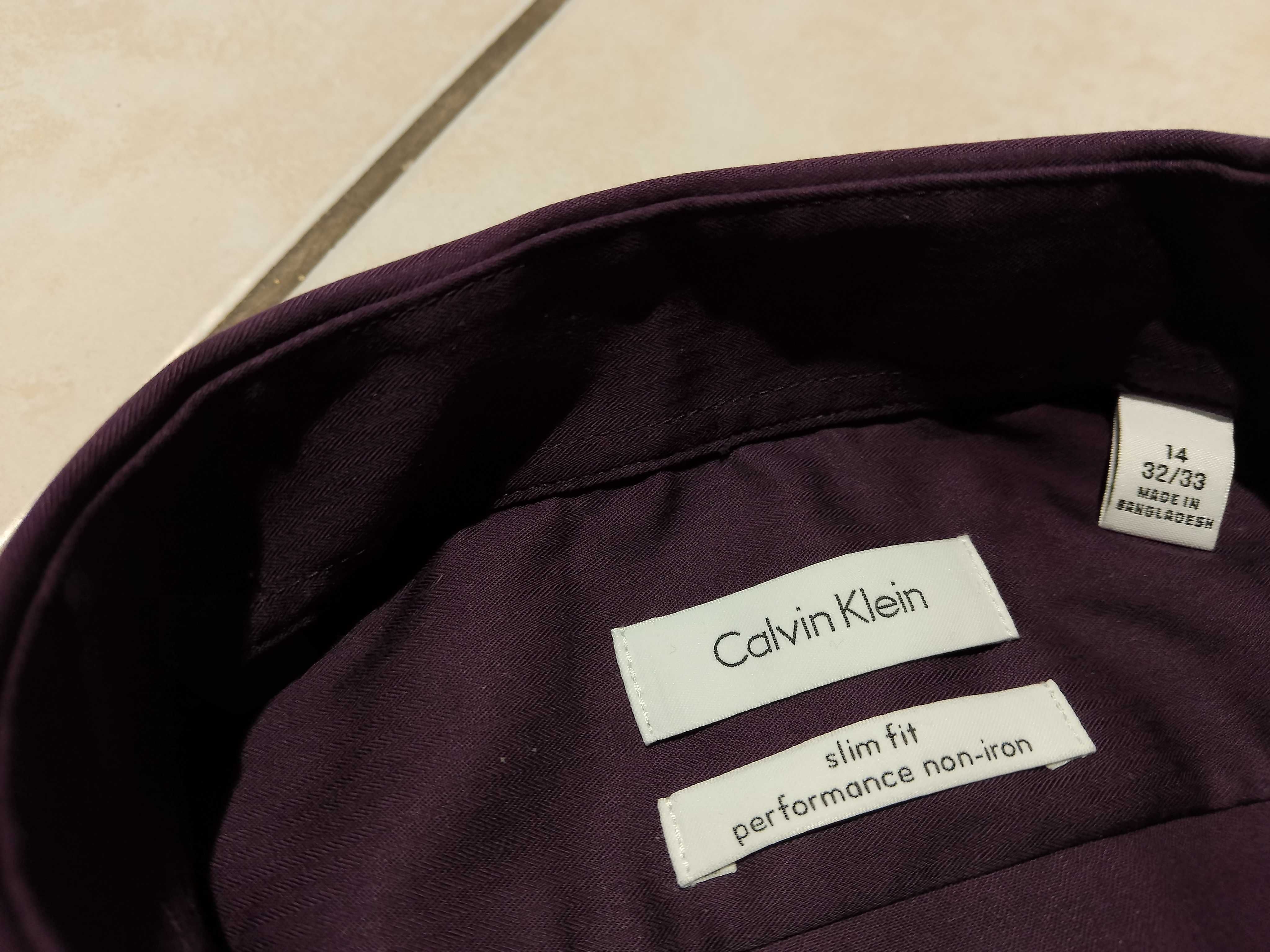 CALVIN KLEIN USA - NOWA! Markowa Koszula Męska rozmiar XS