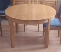 Stół rozkładany, okrągły, Bjorsta ze sklepiu Ikea