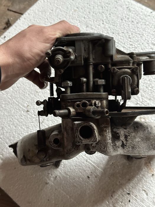 Карбюратор 2101-1107010 вебер з впускним колектором ваз 2101-2106