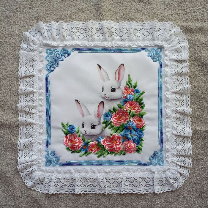 Рушничок на пасхальний кошик дитячий