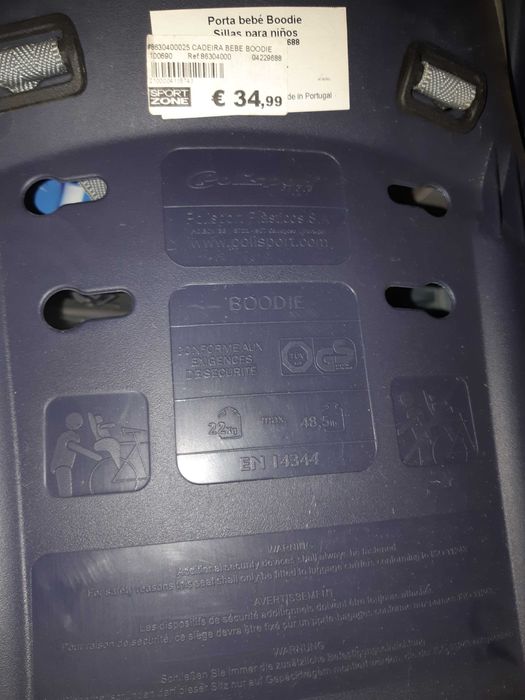 Cadeira para criança de bicicleta