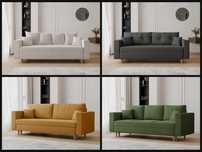 Sofa Rozkładana/ Sofa z Funkcja Spania/ Sofa z Pojemnikiem Na Pościel