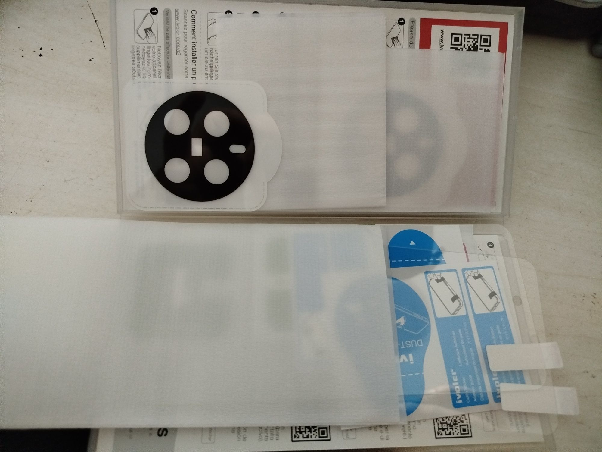 Conjunto de peliculas de vidro para telemóvel
