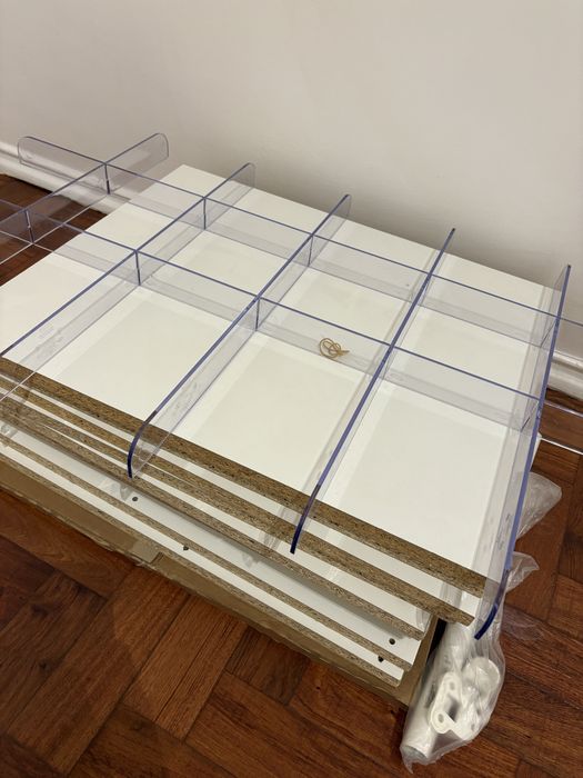 Divisoria para tabuleiro acessorios extraivel