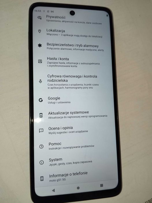 Smartfon Motorola Moto G51 4 GB / 64 GB 5G