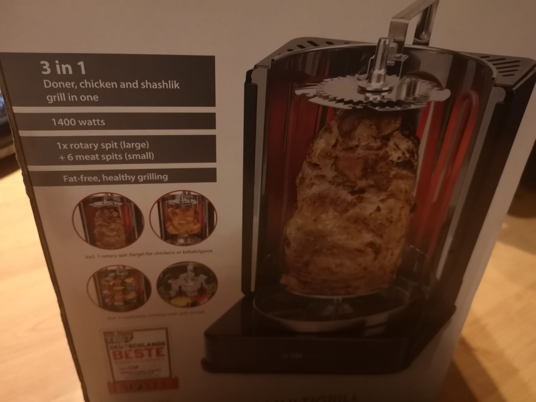 Ciatronic kebab grill