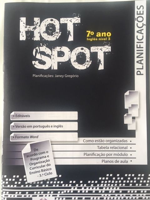 Hot Spot 7º ano Inglês nível 3 - Dossiê do professor